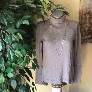 We the Free by FP spilt back tneck